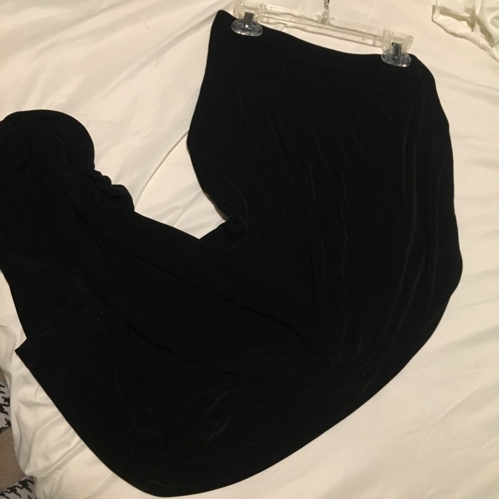 Black Tall Maxi Skirt